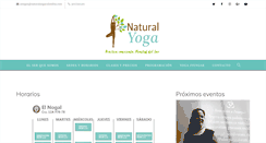 Desktop Screenshot of naturalyogacolombia.com